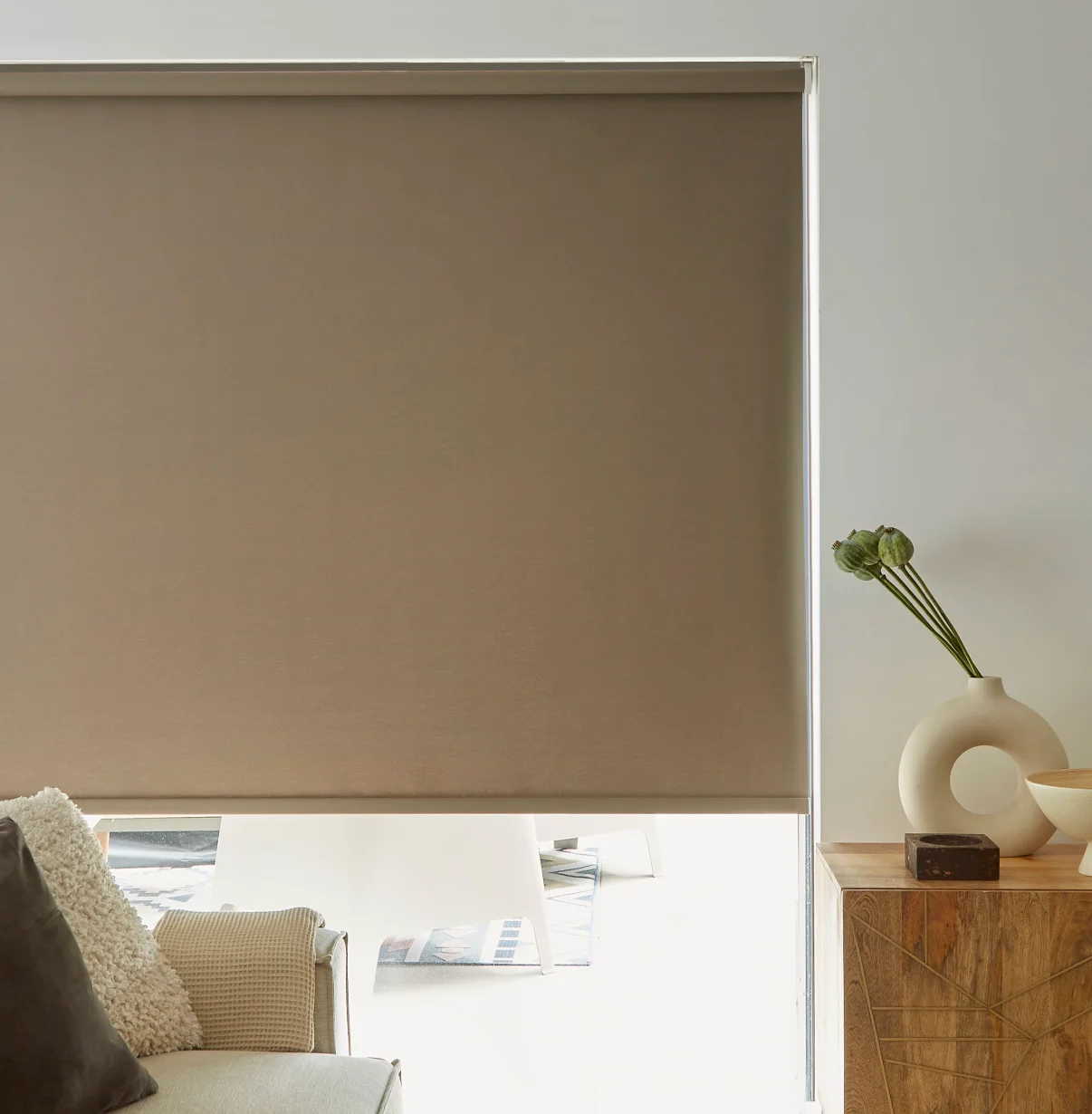 Made to measure roller blinds for modern Irish homes, kitchens, bathrooms and apartments